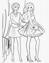 Barbie Coloring Pages Printable Kids Coloriage Filminspector Name Girl Girls Fashion sketch template