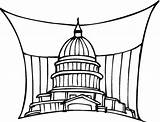Government Coloring Washington Pages Drawing Building Legislative Branch Clipart Printable Branches Capitol Color Dc Easy House Courthouse Mahal Taj Sketch sketch template