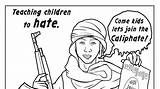 Isis Anti Coloring Book sketch template