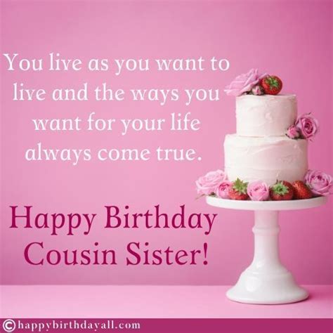 happy birthday wishes  cousin sister        love    happy