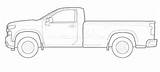 Silverado Coloring Cab Chevrolet Pages Reg Fun Family T1 These Crew Template Gmauthority sketch template