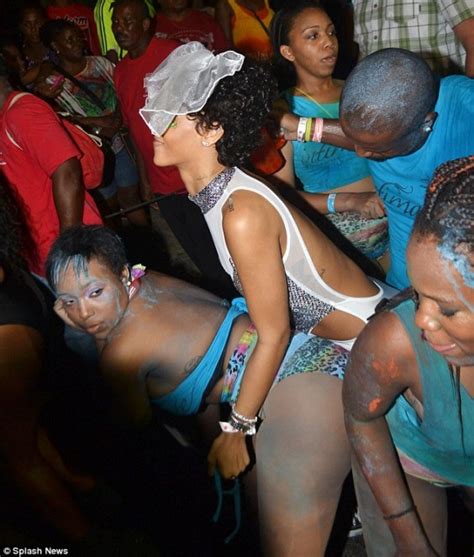 too bad rihanna disgraces womanhood at carnival in barbados [shocking photos] celebrities