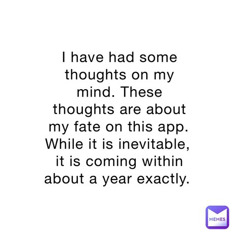 thoughts   mind  thoughts    fate   app