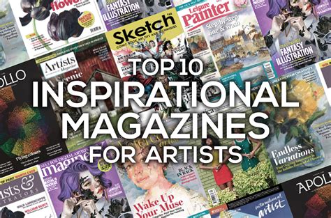 top  inspirational magazines  artists blog escap