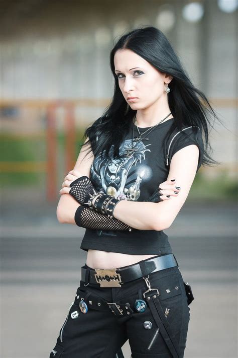 heavy metal girl heavy metal girl metal girl punk rock fashion