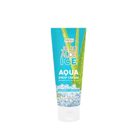 fresh skinlab jeju aloe ice aqua drop cream 80 ml