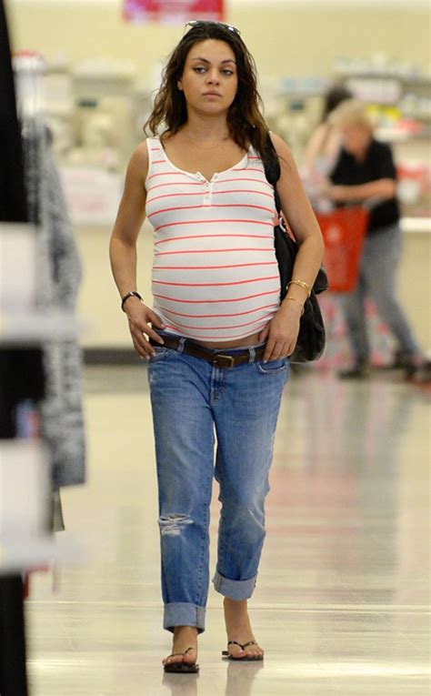 Photos From Mila Kunis Pregnancy Style E Online