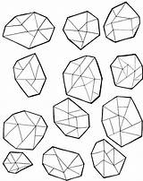 Gems Jewel Gemstones Popular Getdrawings sketch template
