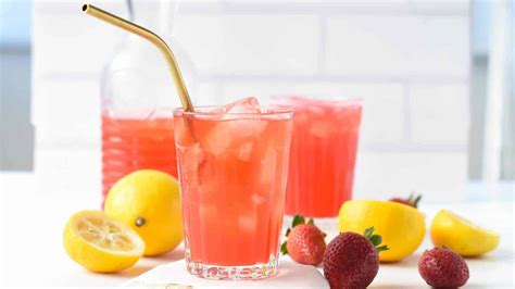 strawberry pink lemonade  conscious plant kitchen