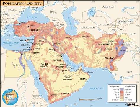 maps  middle east