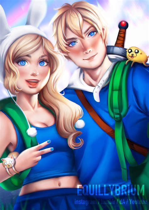 Fionna And Finn Adventure Time By Equillybrium On Deviantart