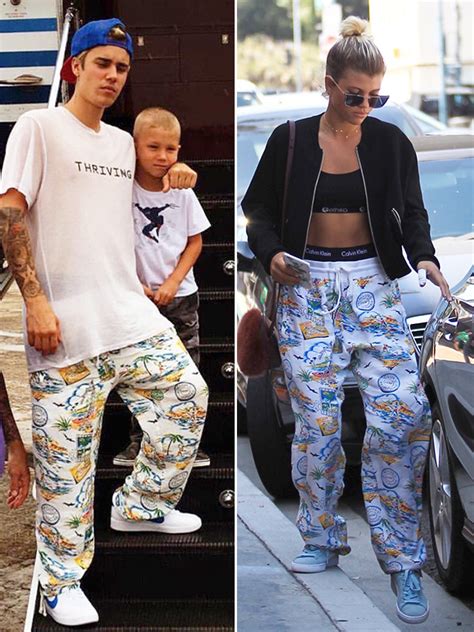 [pics] sofia richie wearing justin bieber s pants after