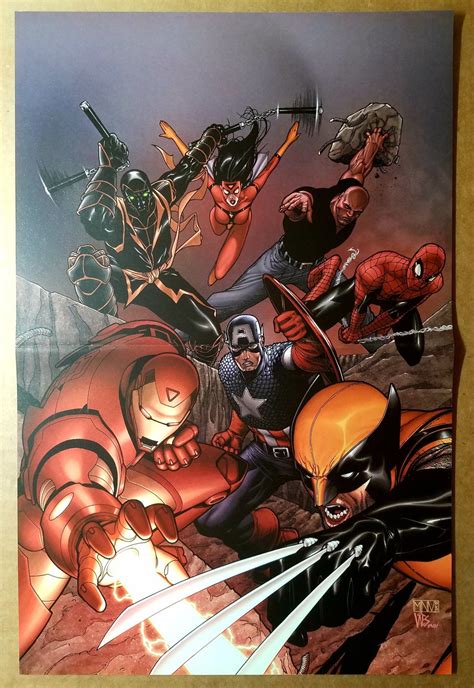 new avengers spiderman iron man wolverine marvel comics