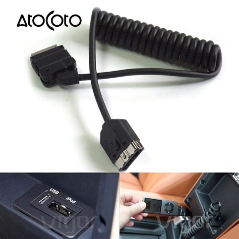 range rover car audio aux  cable  pin plug interface adapter connect  ipod port