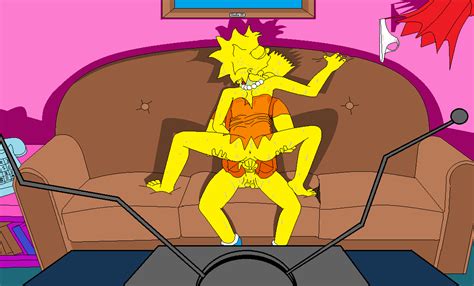 rule 34 ass bart simpson brother and sister clothes color female human incest indoors