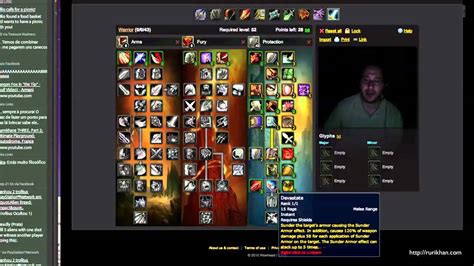 wow guide rurikhans prot warrior build youtube