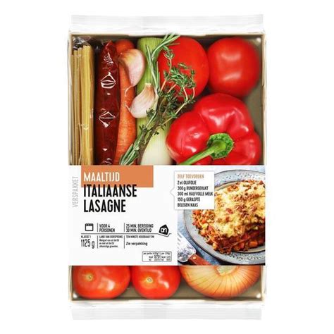 ah italiaanse lasagne verspakket kg