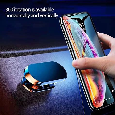 universal magnetic car phone holder dashboard mount stand  iphone