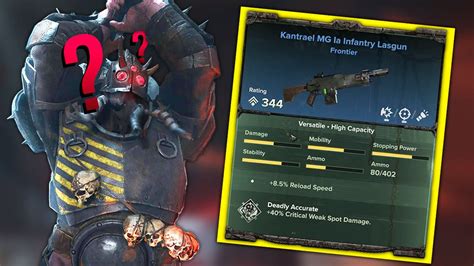 warhammer darktide weapon attributes item rating explained