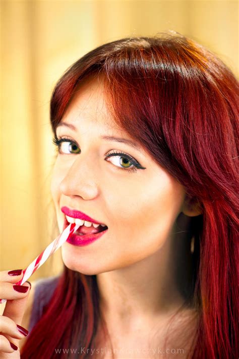 Redhead Licking Candy By Pathyelisia On Deviantart