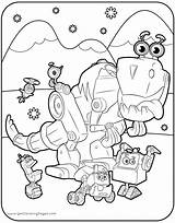 Rusty Rivets Pages Coloring Robots Getdrawings Getcolorings sketch template