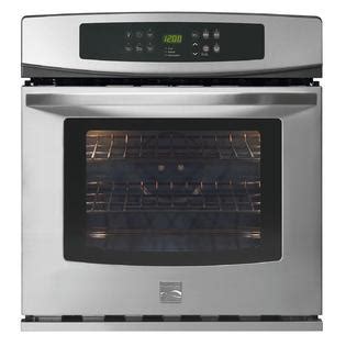 kenmore   electric  clean single wall oven