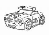 Bots Rescue Bot Chase Police Heatwave sketch template