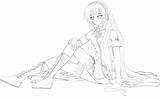 Vocaloid Coloring Pages Getcolorings Getdrawings sketch template