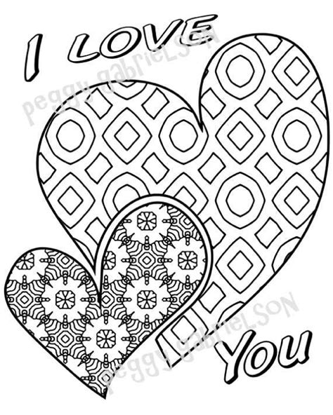 love   hearts coloring page etsy heart coloring pages love