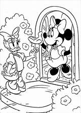 Minnie Coloring Pages Daisy Lets Getdrawings Color Printable Getcolorings sketch template