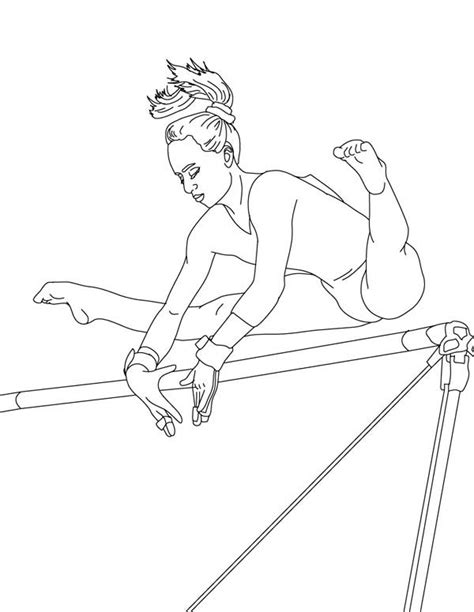 gymnastics coloring pages  coloring pages  kids