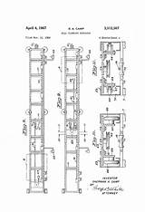 Patents Elevator Drawing Climbing sketch template