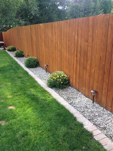 beautiful fence landscaping ideas  beautify  backyard
