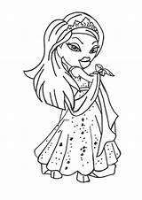 Coloring Bratz Pages Filminspector sketch template