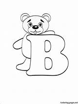 Coloring Letter Pages Alphabet Latin Second sketch template