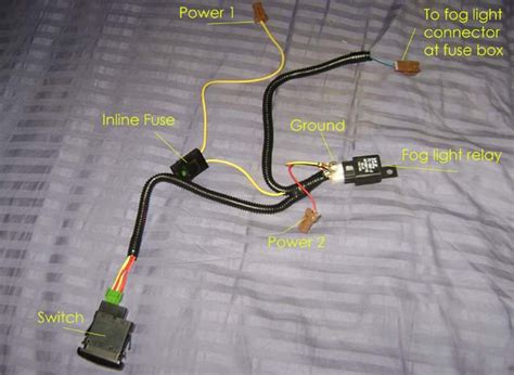 simple fog light wiring diagram  relay diagraminfo