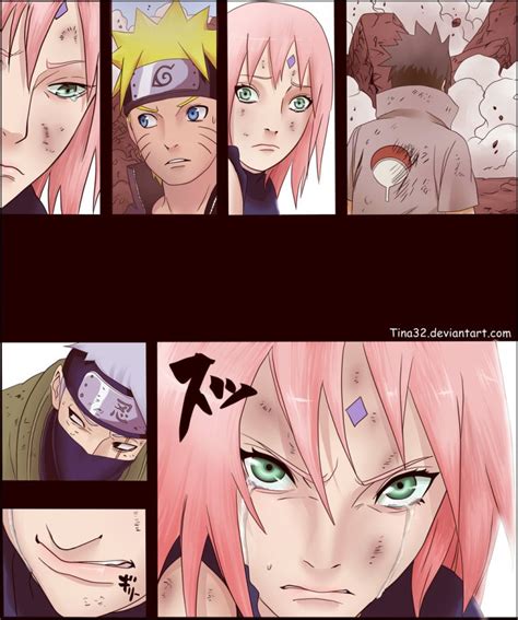 Naruto 693 Sakura Cry’s By Tina32 Daily Anime Art