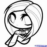 Dragoart Coloring Pages Chibi Getcolorings Color sketch template