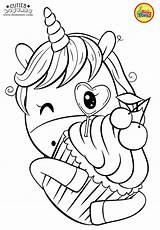 Coloring Pages Kids Printables Cute Printable Unicorn Preschool sketch template