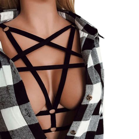 buy strappy bra five star elastic bandage hollow out