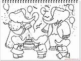 Coloring Babar Elephant Pages sketch template