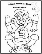 Puppets Coloring Pages Puppet Sheets Crafts Choose Board Paper Bag sketch template