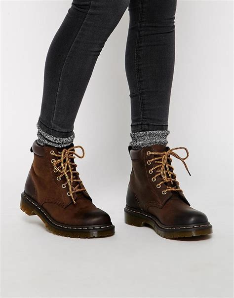Dr Martens Core 939 Brown Hiking Boots At Brown Hiking Boots