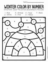 Winter Number Preschool Color Worksheets Igloo Worksheet Animals Letter Numbers Comment Leave Activities Learning Math sketch template