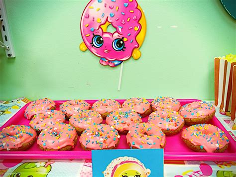 custom donuts dlish shopkins donut  birthday birthday parties
