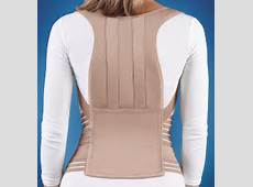 Posture Control Brace Support Abdominal Back Pain Wrap Soft Form FLA