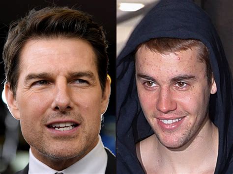 Once Again Justin Bieber Challenges Tom Cruise — This Time To The