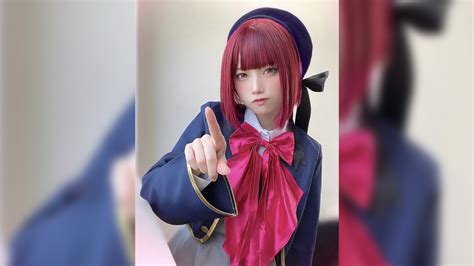 Arima Kana Cosplay By Akase Akari Dazzles Oshi No Ko Fandom One Esports