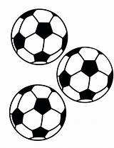 Soccer Ball Balls Coloring Printable Pages Clipart Drawing Sports Small Football Print Printables Clip Kids Color Boys Getdrawings Kreations Kandy sketch template