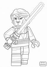 Coloring Pages C3po Wars Star Lego Getcolorings sketch template